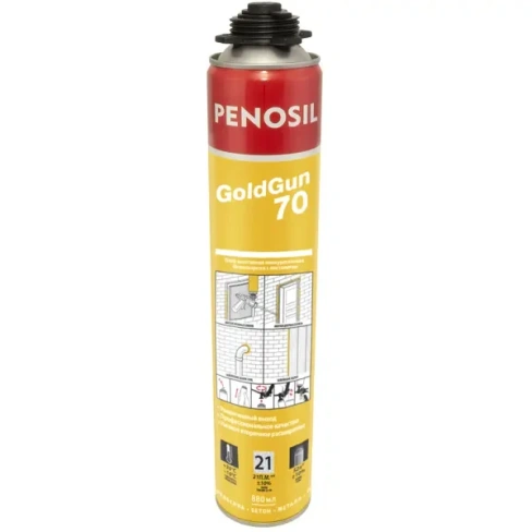 Пена монтажная профессиональная Penosil GoldGun 52 летняя 880 мл PENOSIL