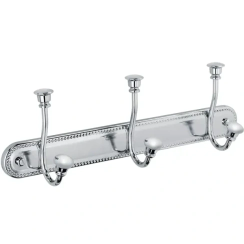 Планка 3 крючка Fixsen Adele FX-55005-3 цвет хром FIXSEN
