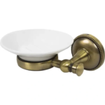 Мыльница Grampus Alfa керамика цвет античная латунь GRAMPUS ALFA GR-9508