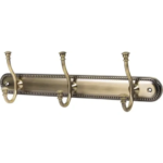 Планка 3 крючка Grampus Alfa цвет античная латунь GRAMPUS Alfa GR-9505-3
