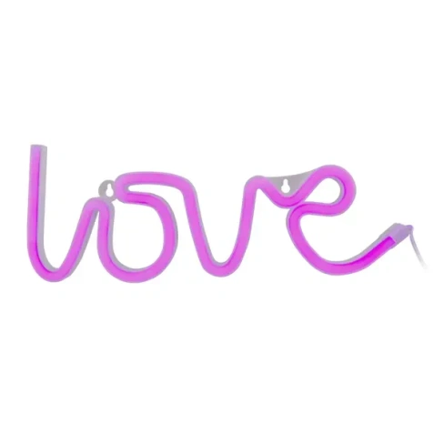 210981987 Ночник светодиодный Старт Neon «Love» на батарейках СТАРТ СТАРТ LED neon love (неоновый)
