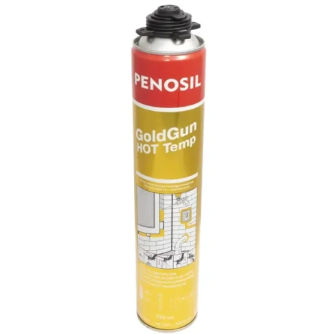 Пена монтажная профессиональная Penosil GoldGun 40 летняя 750 мл PENOSIL