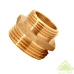 Муфта переходная 1/2 x 3/8 дюйма наружная-наружная резьба BOUTTE