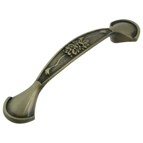 210984052 Ручка-скоба Kerron RS-006 BA 96 мм металл цвет бронза KERRON KERRON Classic Ручка скоба