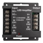 Усилитель RGB 12-24 В 288 Вт 5 А на канал до 20 м ленты IP33 APEYRON