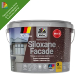 Краска для колеровки фасадная Dufa «Siloxane» прозрачная база 3 10 л DUFA