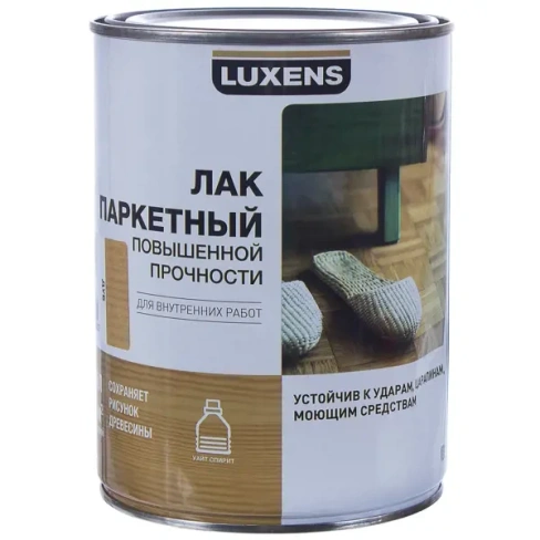 Лак паркетный Luxens полуматовый цвет дуб 0.75 л LUXENS