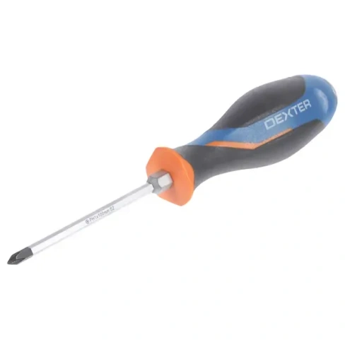 Отвёртка ударная крестовая Dexter PH1x100 мм DEXTER DEX_173