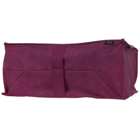 Чехол для одеял 55x45x25 см PEVA цвет бордо DOMO PAK LIVING Кофр для белья