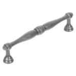Ручка-скоба RS-097 145 мм ЦАМ цвет старинный черный цинк KERRON KERRON Classic Ручка кноб