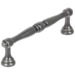 Ручка-скоба RS-097 110 мм ЦАМ цвет старинный черный цинк KERRON KERRON Classic Ручка скоба