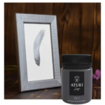 Краска акриловая Aturi цвет чёрное серебро 60 г ATURI DESIGN