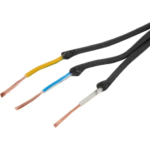 Ретро провод Electraline 3х1.5 150 м ГОСТ цвет чёрный ELECTRALINE
