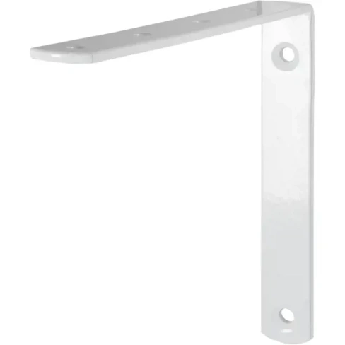 210997626 Кронштейн Larvij Angle 2 12.5x15 см сталь нагрузка до 1 кг цвет белый LARVIJ Англ Кронштейн