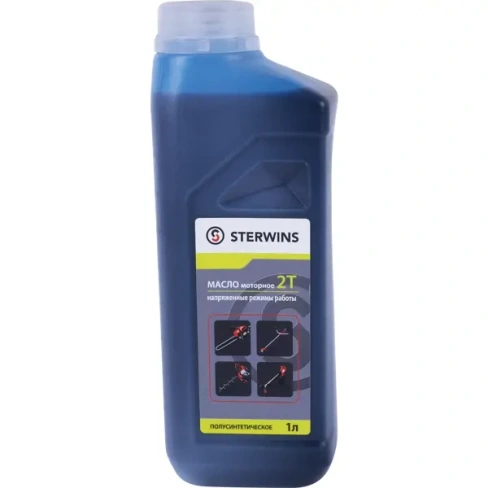 Масло моторное 2T Sterwins полусинтетическое для напряженных режимов использования 1л STERWINS