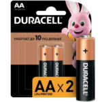 Батарейка Duracell Basic AA (LR6) алкалиновая 2 шт. DURACELL