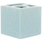 Стакан для зубных щеток Swensa Tiffany настольный керамика SWENSA Tiffany стакан
