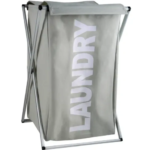 Корзина для белья Fixsen FX-1023 складная 80 л цвет серый FIXSEN FX-1023 LAUNDRY