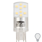 Лампа светодиодная Osram G9 3.5 Вт капсула прозрачная 400 лм