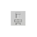 Накладка для розетки телефонной и компьютерной LK Studio LK45 RJ 45х22.5 мм
