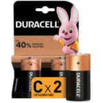 Батарейка Duracell Basic C (LR14) алкалиновая 2 шт. DURACELL