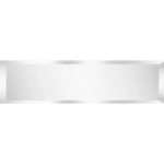 Плитка зеркальная Mirox 3G прямоугольная 40x10 см цвет серебро LM 40 Зеркальная Плитка