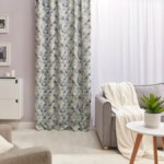 Штора на ленте блэкаут Баухауз 145х260 см цвет бежевый SEASONS прямоугольник