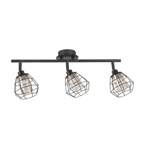 Спот поворотный Inspire Baron 3 лампы 9 м² цвет чёрный INSPIRE BARON YW3832-M BLACK