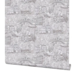 Обои флизелиновые Home Color Serra серые 1.06 м HC31051-24 HOME COLOR HC31051-24 Serra