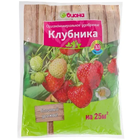 211004586 Удобрение «Биона» органическое минеральное для клубники 0.5 кг