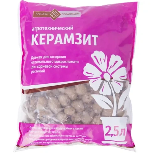 211004664 Керамзит Долина плодородия агротехнический 2.5 л