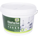 Краска для кухни и ванной Jobi «Ekofarbe» цвет белый 2.5 л JOBI
