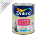 Краска для обоев Dulux Classic Colour база BW 1 л DULUX Банка