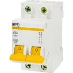 Автоматический выключатель IEK Home ВА47-29 1P N C50 А 4.5 кА IEK HOME