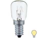 Лампа накаливания для холодильника Bellight E14 15 Вт свет тёплый белый BELLIGHT
