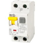 Дифференциальный автомат Iek Home АВДТ-32 1P N C32 A 30 мА 6 кА AC MAD22-5-032-C-30 IEK HOME