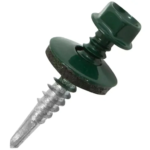 Кровельные саморезы STANDERS RAL6005 сверлоконечные зеленые 5.5x32