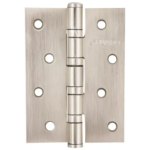 Петля универсальная Fuaro 4BB 100x75x2.5 мм сталь цвет матовый никель FUARO