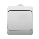 Выключатель проходной влагозащищенный Schneider Electric Этюд 1 клавиша IP44 SCHNEIDER ELECTRIC BA10-046B
