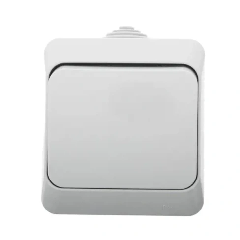 211025619 Выключатель проходной влагозащищенный Schneider Electric Этюд 1 клавиша IP44 SCHNEIDER ELECTRIC BA10-046B