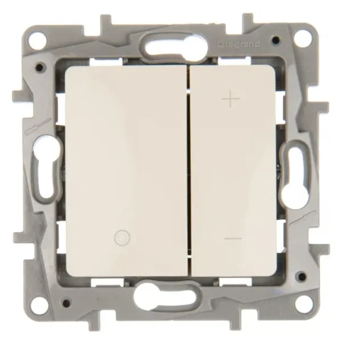 211025914 Диммер встраиваемый Legrand Etika 400 Вт (75 Вт LED) цвет слоновая кость LEGRAND