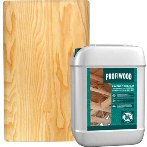 Раствор деревозащитный Profiwood ФБС-255 5 кг PROFIWOOD