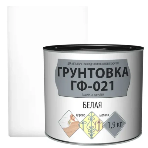 Грунтовка универсальная ГФ-021 1.9 кг белая EMPILS