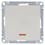 Выключатель встраиваемый Schneider Electric W59 1 клавиша с подсветкой