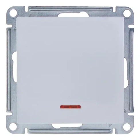 211026380 Выключатель встраиваемый Schneider Electric W59 1 клавиша с подсветкой