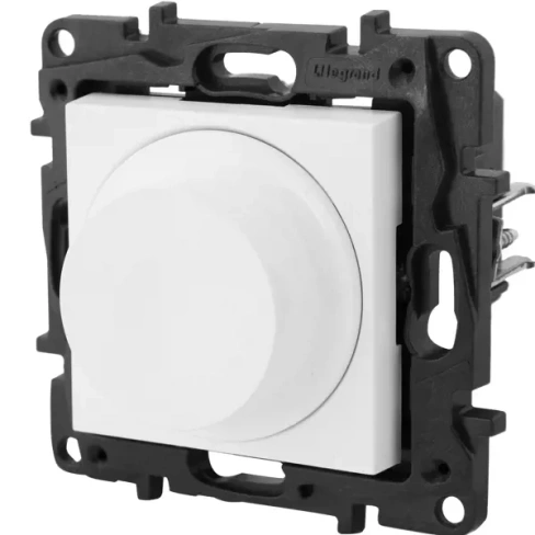 211026883 Диммер встраиваемый Legrand Structura 300 Вт (75 Вт LED) цвет белый LEGRAND Светорегулятор