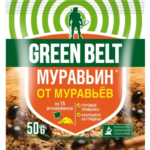 Средство для защиты садовых растений от вредителей «Муравьин» 50 г ГРИН БЭЛТ