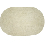 Коврик для ванной комнаты Funky 60x40 см цвет кремовый - Funky