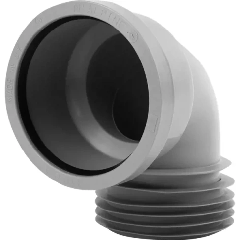 Отвод Mcalpine с манжетой ø110мм 90° MRDC90-GR MCALPINE