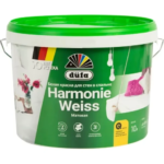 Краска для стен и потолков Dufa Harmonieweiss цвет белый 10 л DUFA